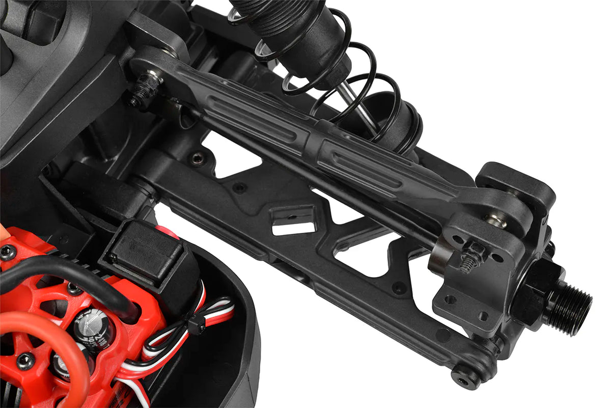 Corally Syncro-4 orange – Buggy RC 1/8 4x4 Brushless RTR – C-00295-O - Breizh Modélisme.