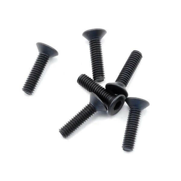 6 Vis BTR tête fraisée 2.5x10mm Traxxas 2523 - Breizh Modélisme.