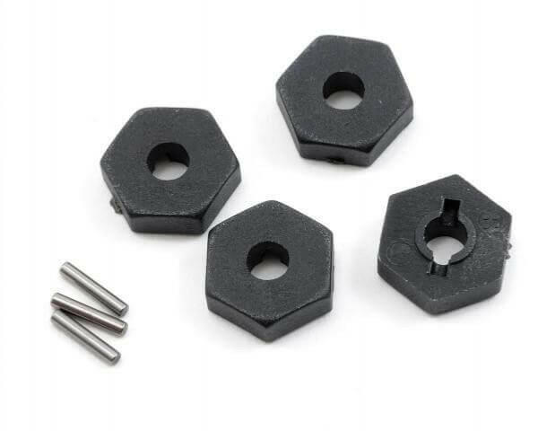 Hexagones de roues + goupilles (4) - Traxxas 7154 - Breizh Modélisme.