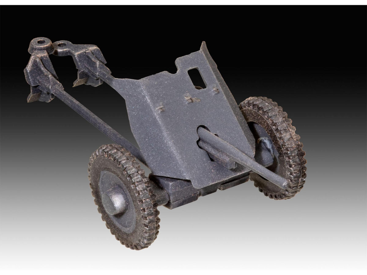 Maquette Revell Starter kit 73344 Krupp Protze KFZ 69 with 3,7cm Pak avec accessoires de base