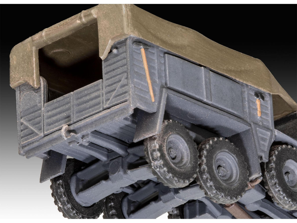 Maquette Revell Starter kit 73344 Krupp Protze KFZ 69 with 3,7cm Pak avec accessoires de base