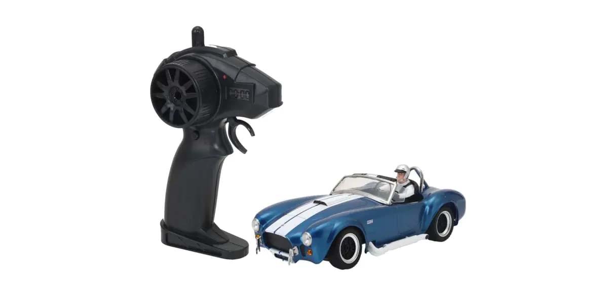 Kyosho First Mini-Z 1:28 Shelby Cobra 427 S/C 1960 Bleu -  K.66610A - Breizh Modélisme.