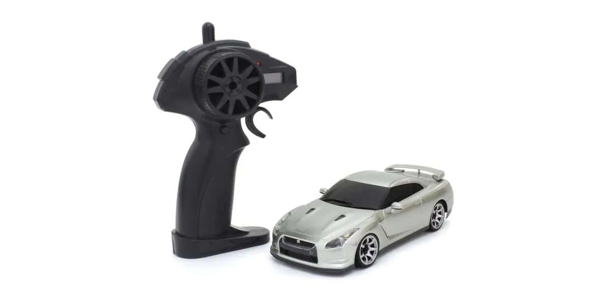 Kyosho First Mini-Z 1:28 Nissan GT-R R35 Silver -  K.66608A - Breizh Modélisme.