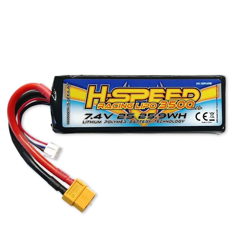 Batterie LiPo 3500mAh 7,4V XT60 pour Traxxas Mini Maxx, XRT