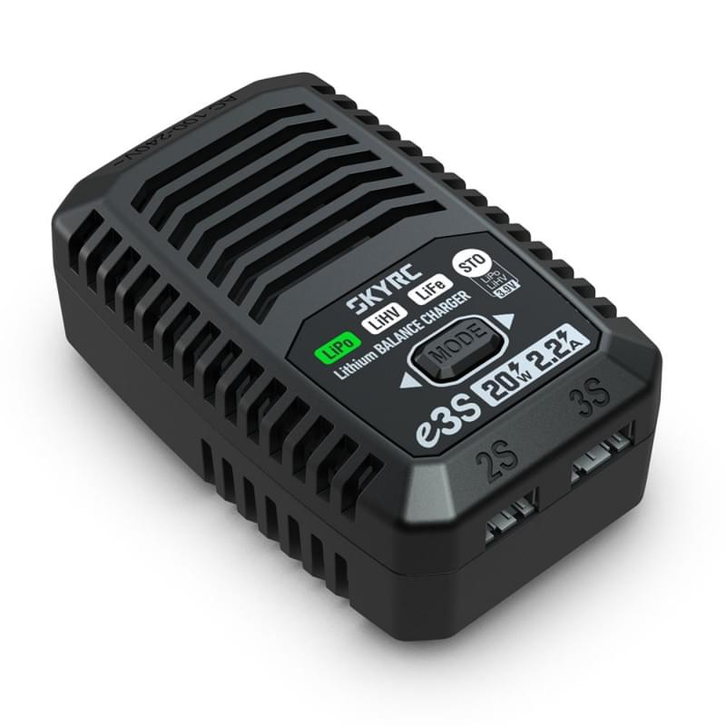 Chargeur rapide pour batteries Lipo, Li-ion (2-3S)