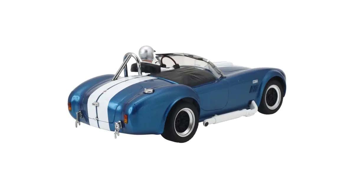 Kyosho First Mini-Z 1:28 Shelby Cobra 427 S/C 1960 Bleu -  K.66610A - Breizh Modélisme.