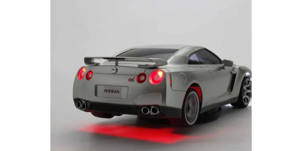 Kyosho First Mini-Z 1:28 Nissan GT-R R35 Silver -  K.66608A - Breizh Modélisme.