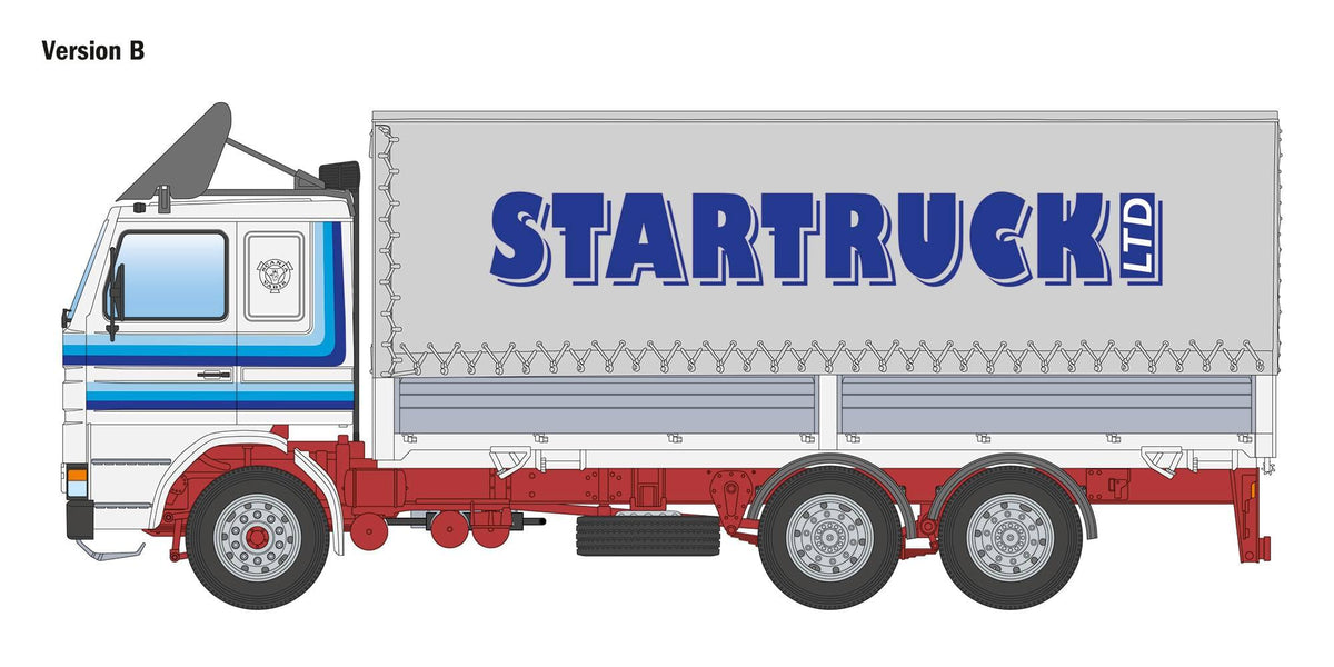 Maquette camion Scania 142H 6x2 Bâché - Italeri 90762