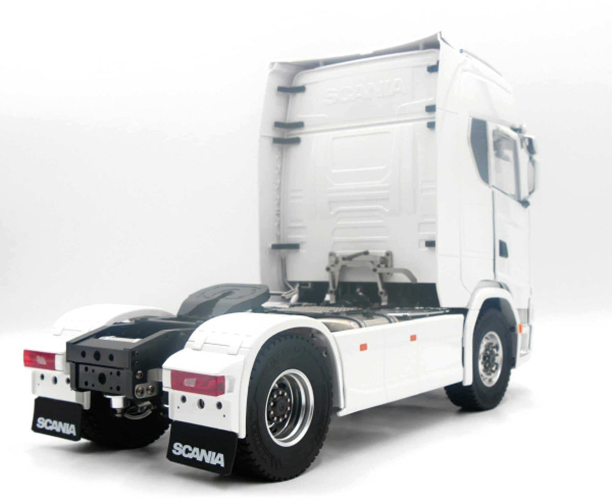 FM Electrics Camion Scania 4x4 truck RTR 1:14 blanc - Breizh Modélisme.