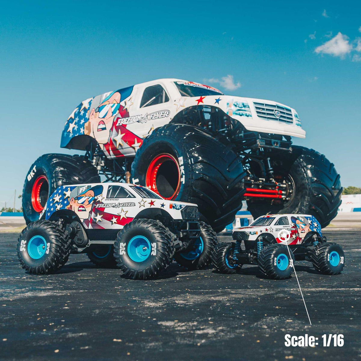 Arrma Monster Arrma 1/16 Freedom Flyer Grom 4X4