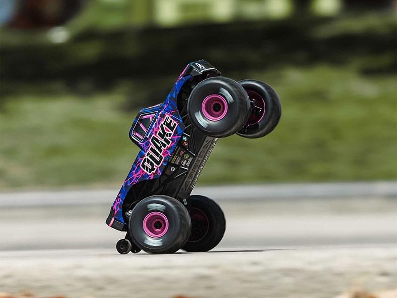 Arrma Monster Truck Quake GROM charbon 4X4 RTR 1/16 violet - ARA2137T3