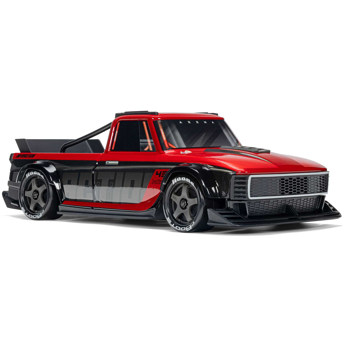 Arrma Infraction GROM 3S BLX 4x4 RTR Street Basher 1/12 rouge – ARA2315ST1