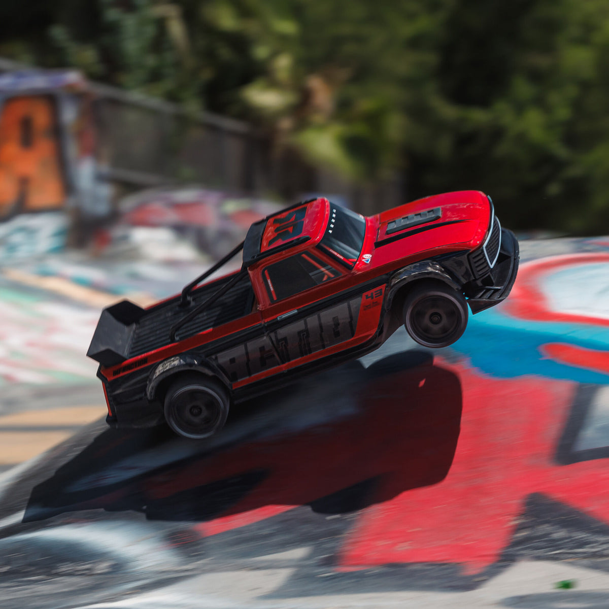 Arrma Infraction GROM 3S BLX 4x4 RTR Street Basher 1/12 rouge – ARA2315ST1