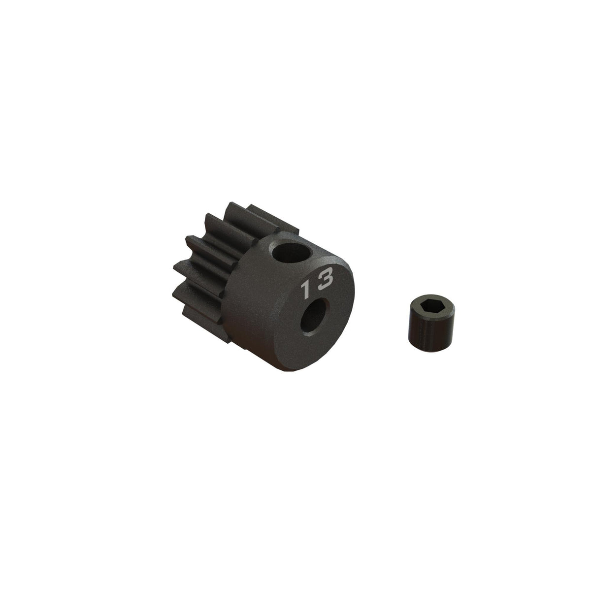 Pignon en acier CNC 13T 0,8M alésage 1/8 - ARA311075