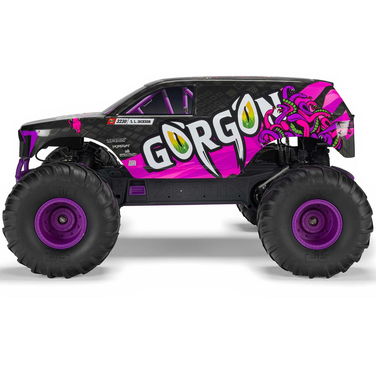 Arrma Gorgon 2WD MT 1/10 RTR violet ARA3230ST4