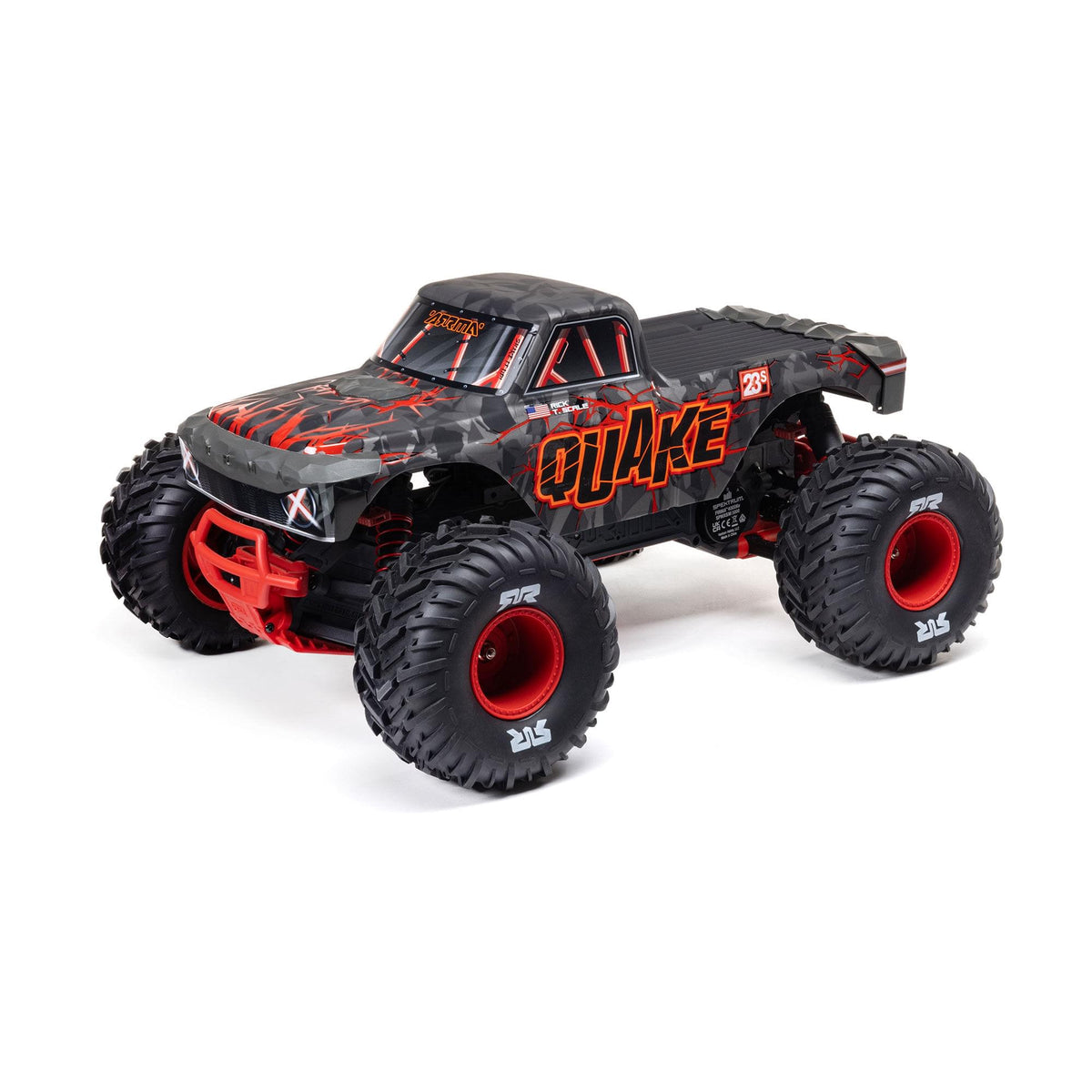 Monster truck RC Arrma Quake 223S 2WD 1/10 brushless RTR rouge – ARA3537T1