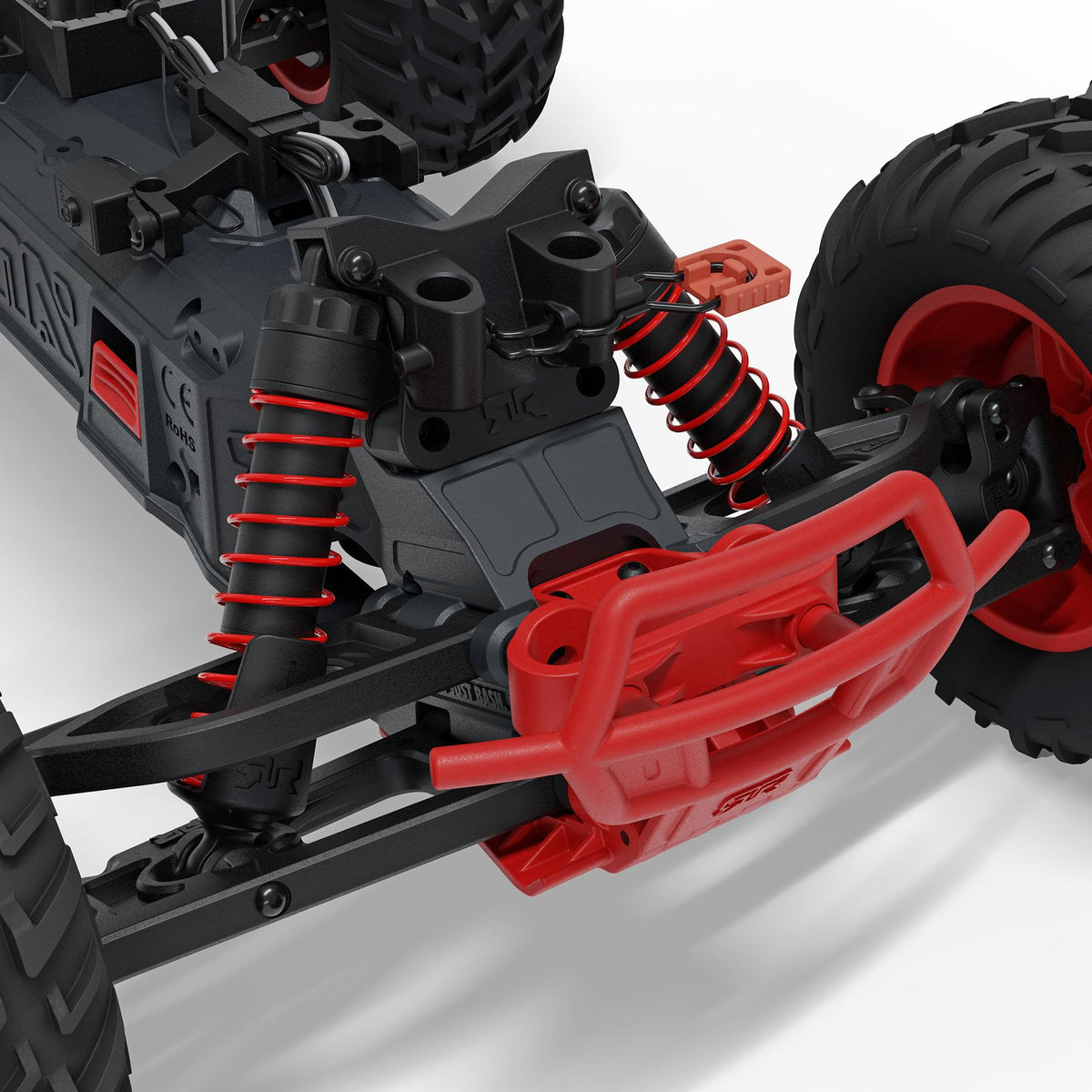 Monster truck RC Arrma Quake 223S 2WD 1/10 brushless RTR rouge – ARA3537T1