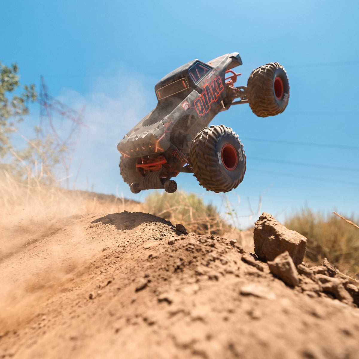 Monster truck RC Arrma Quake 223S 2WD 1/10 brushless RTR rouge – ARA3537T1