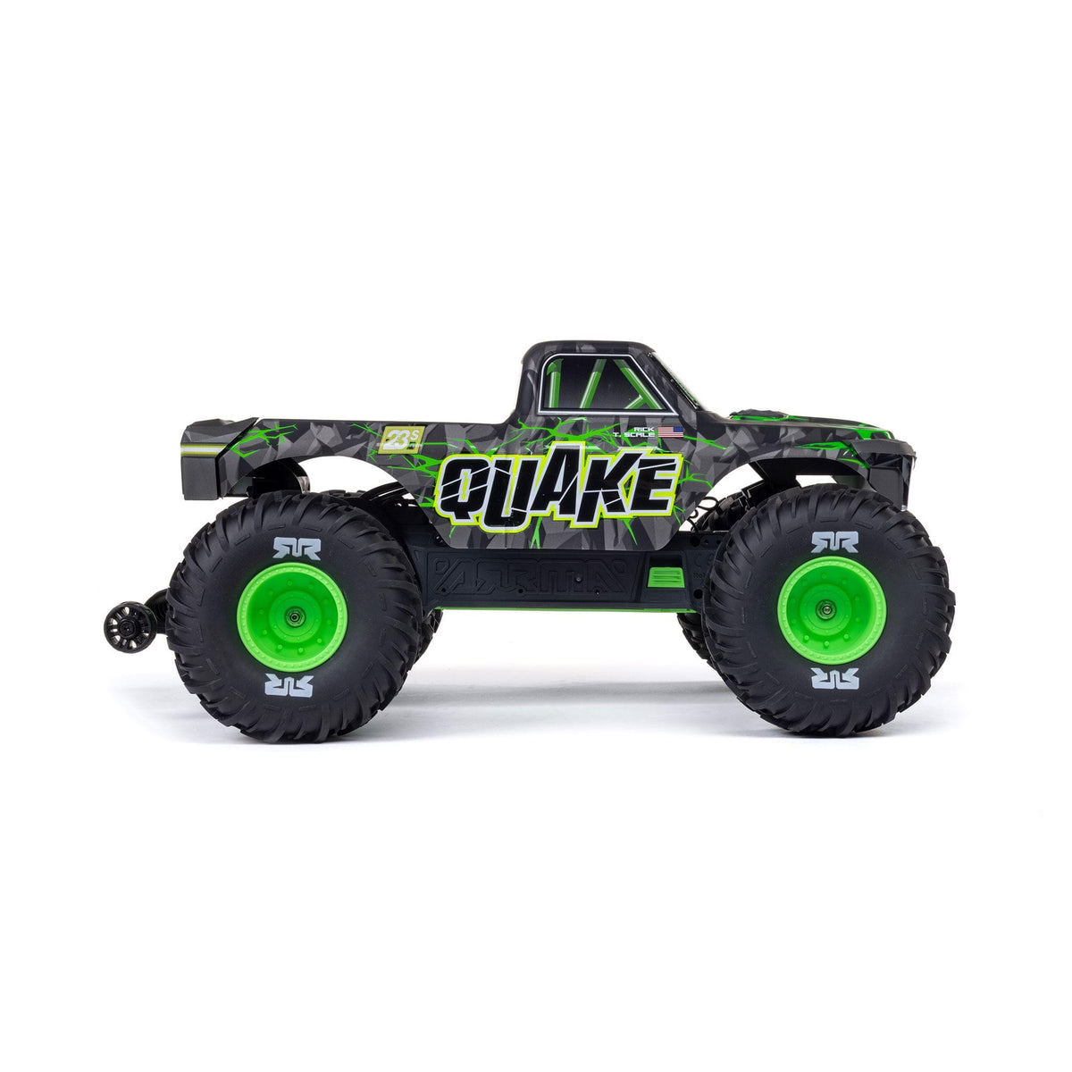 Monster truck RC Arrma Quake 223S 2WD 1/10 brushless RTR vert – ARA3537T2