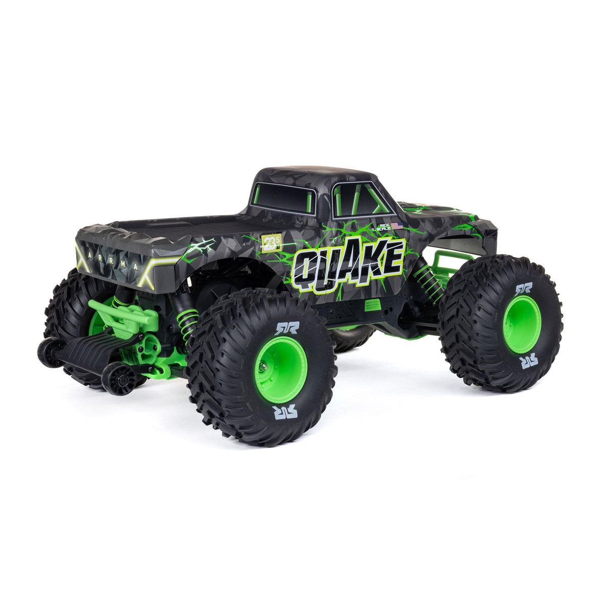 Monster truck RC Arrma Quake 223S 2WD 1/10 brushless RTR vert – ARA3537T2