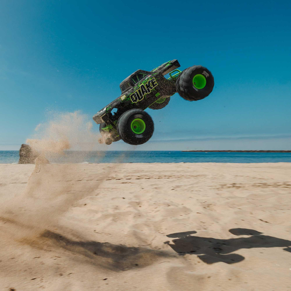 Monster truck RC Arrma Quake 223S 2WD 1/10 brushless RTR vert – ARA3537T2