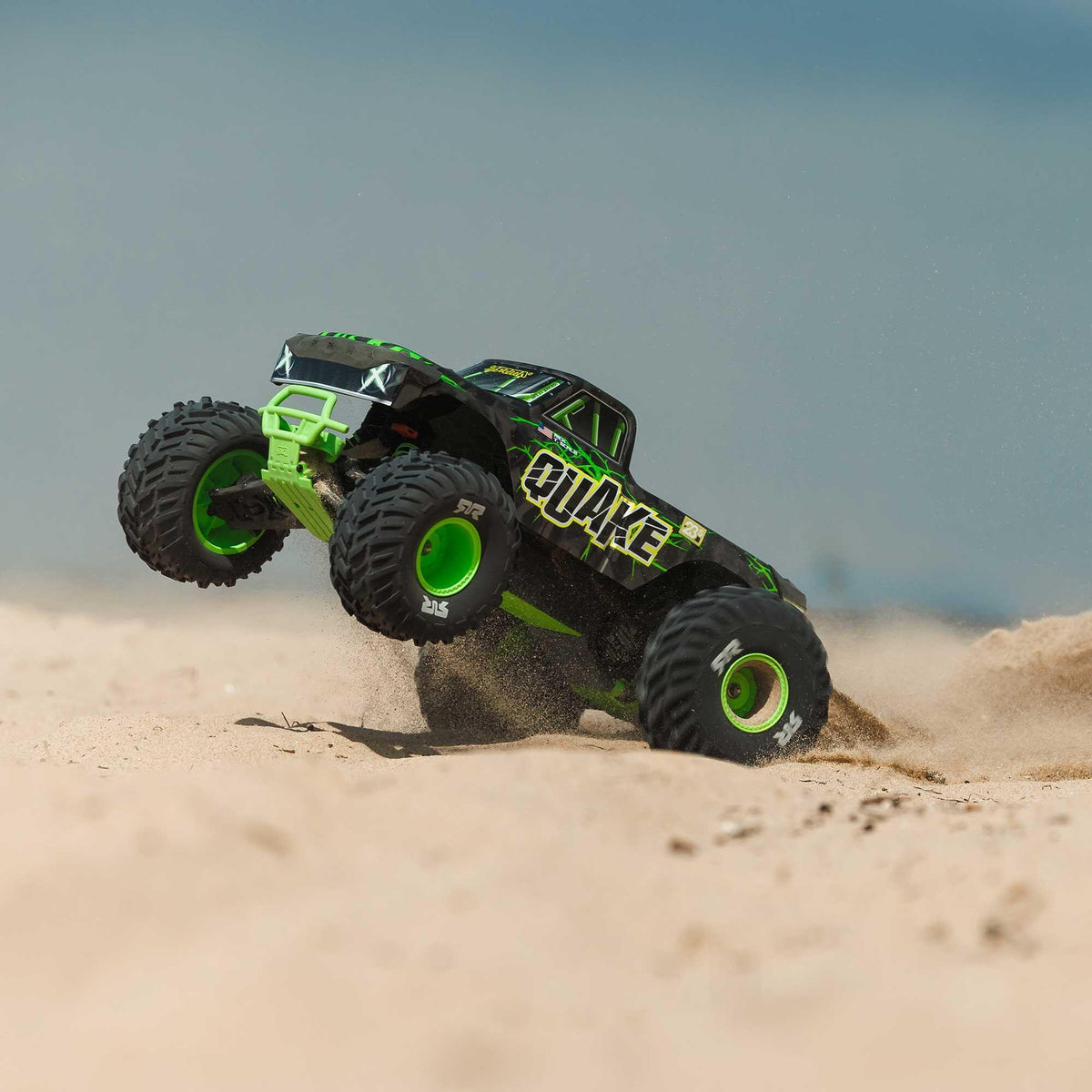 Monster truck RC Arrma Quake 223S 2WD 1/10 brushless RTR vert – ARA3537T2