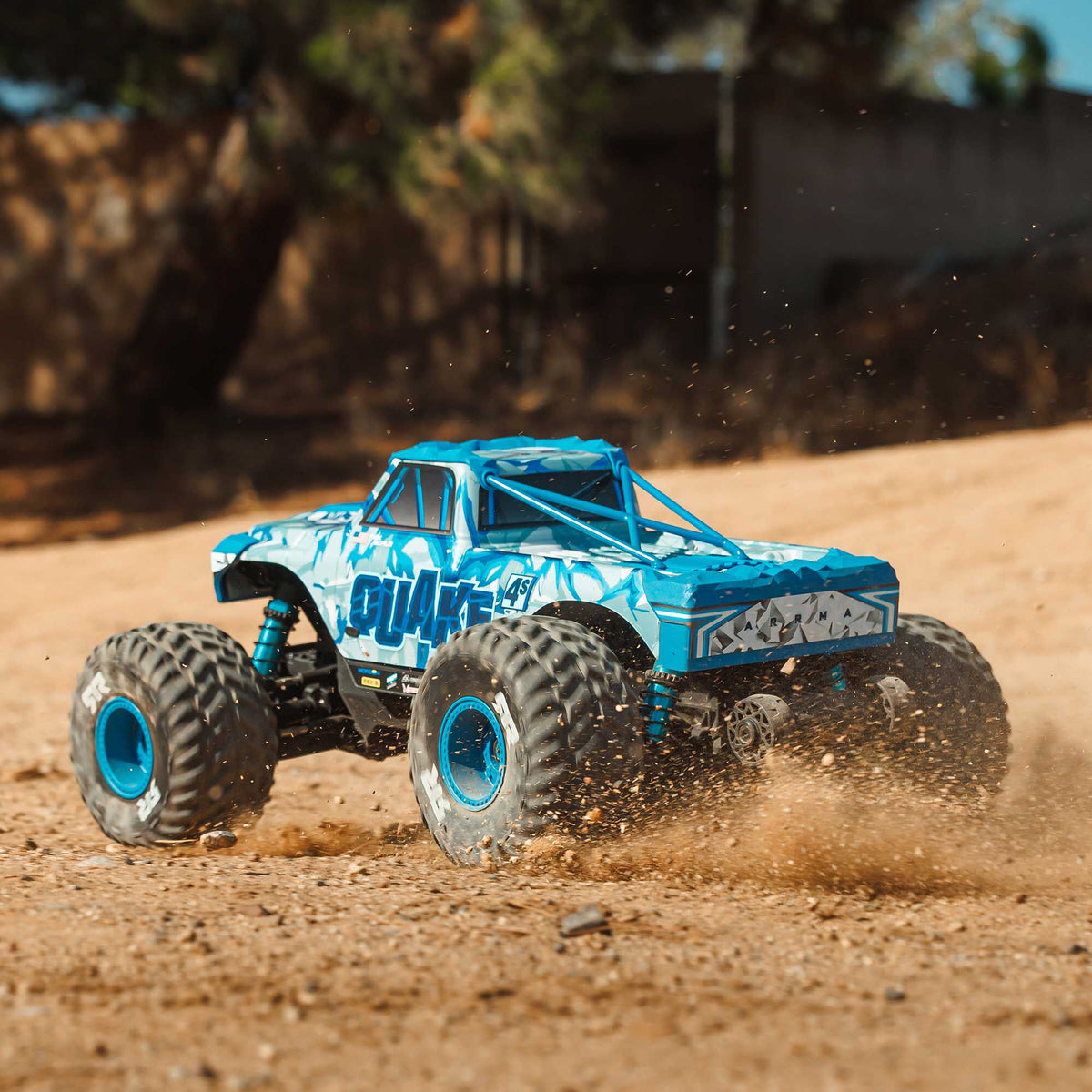 Monster truck RC ARRMA Quake 4S DSC 4x4 RTR 1/8 noir/perle – ARA4437T3 - Breizh Modélisme.