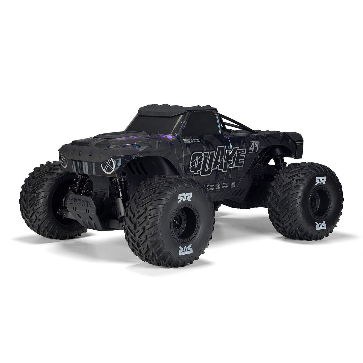 Monster truck RC ARRMA Quake 4S DSC 4x4 RTR 1/8 noir/perle – ARA4437T3