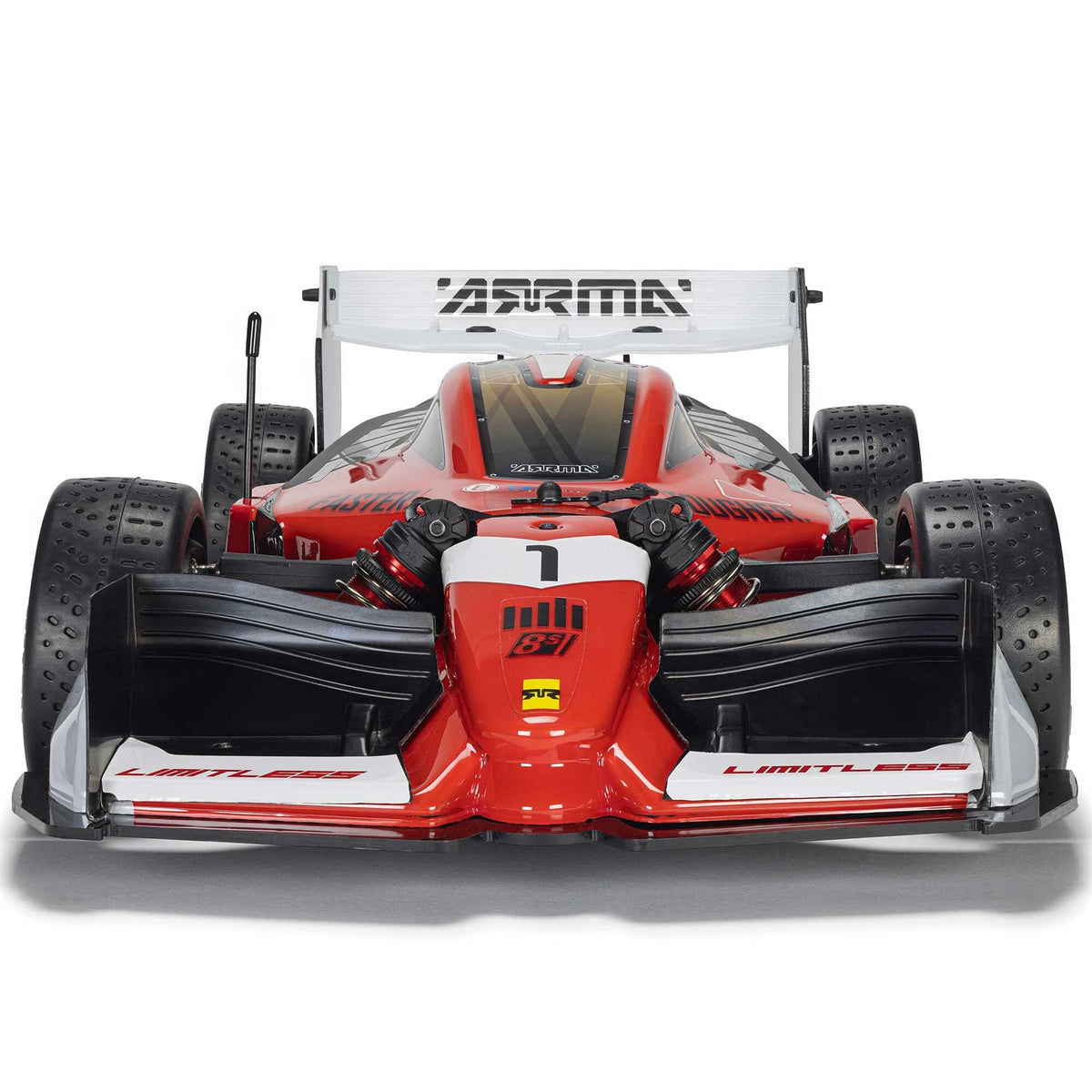 Voiture de vitesse RC Arrma Limitless 120 8S 4x4 1/7 brushless RTR rouge – ARA7816T1
