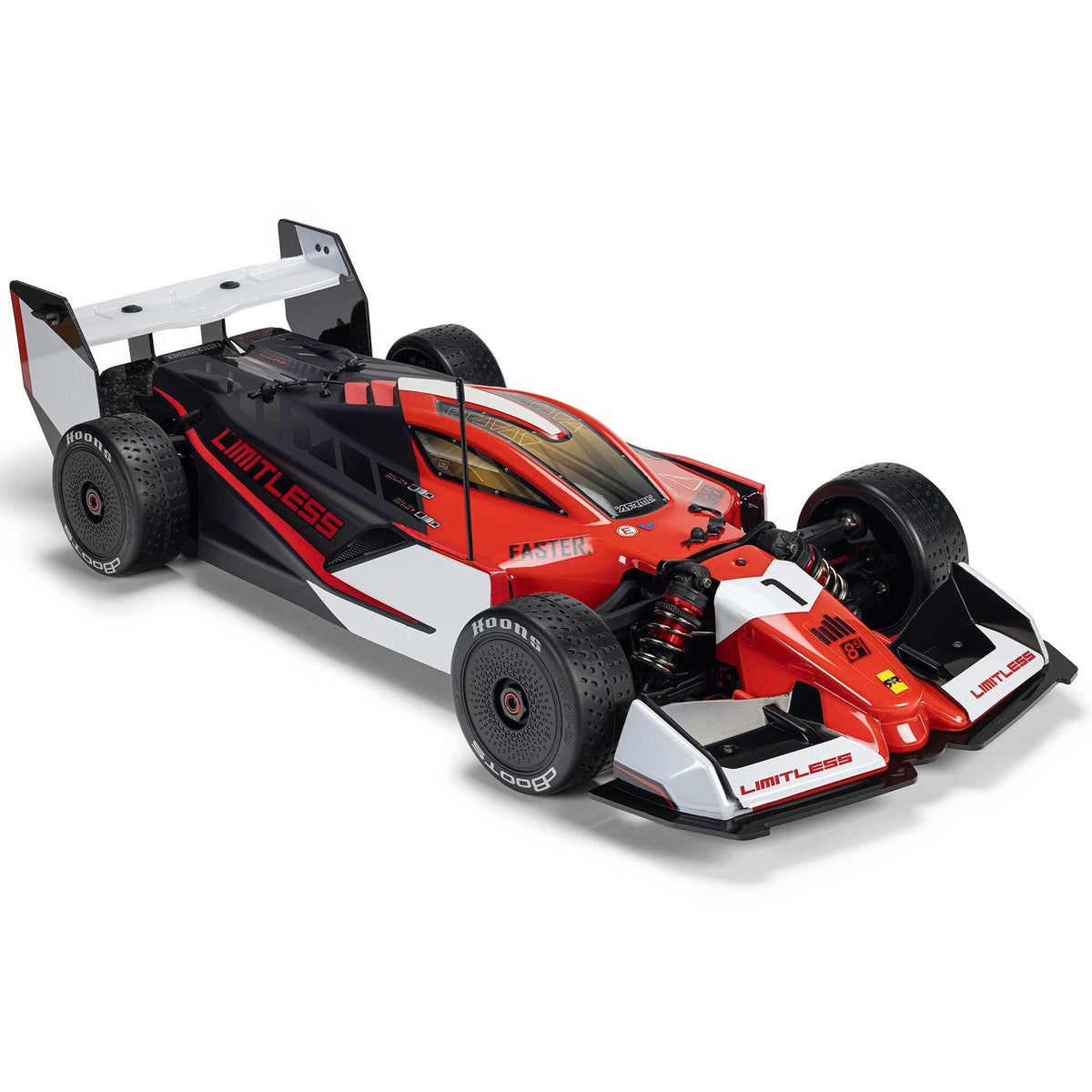 Voiture de vitesse RC Arrma Limitless 120 8S 4x4 1/7 brushless RTR rouge – ARA7816T1