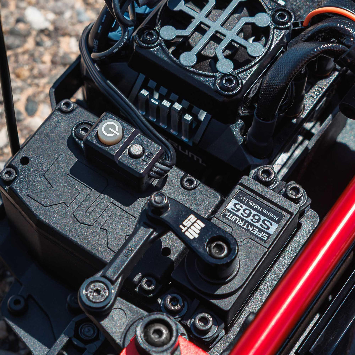 Voiture de vitesse RC Arrma Limitless 120 8S 4x4 1/7 brushless RTR rouge – ARA7816T1