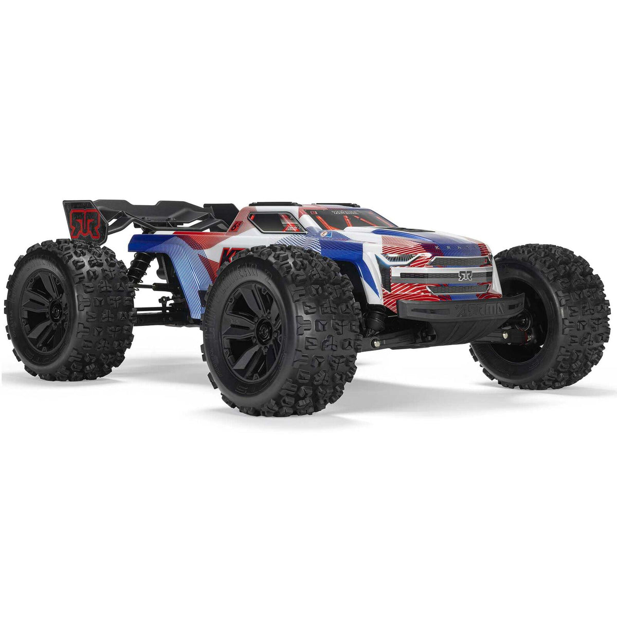 ARRMA Kraton 6S V6 4X4 BLX Brushless Monster 1/8 RTR bleu ARA8608V6T4