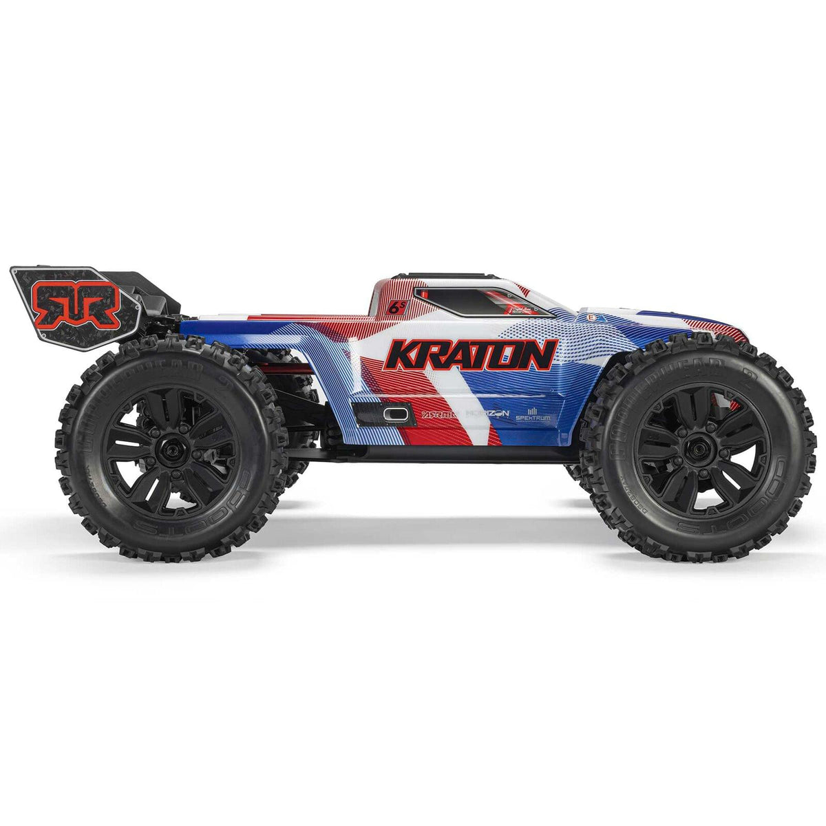 ARRMA Kraton 6S V6 4X4 BLX Brushless Monster 1/8 RTR bleu ARA8608V6T4