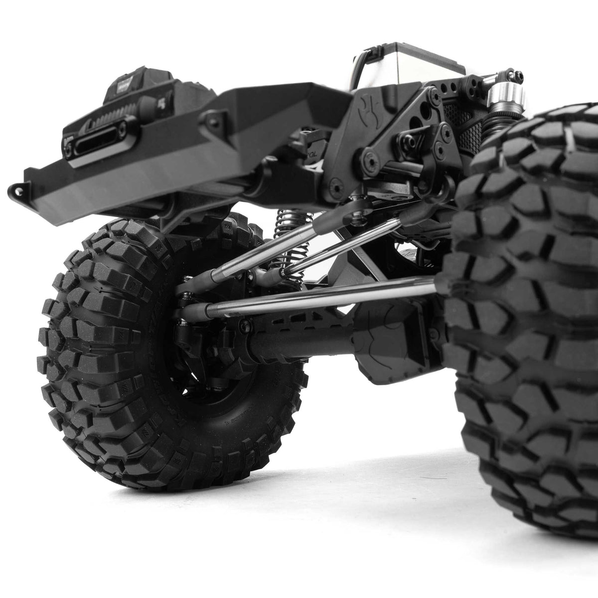 Axial 1/10 SCX10 III Jeep Cherokee XJ Rock Crawler 4X4 RTR blanc - Breizh Modélisme.