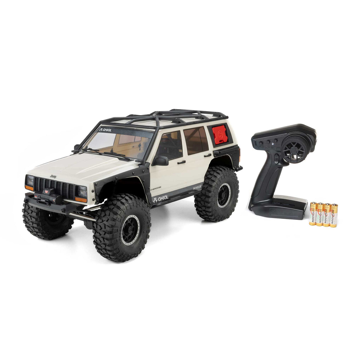 Crawler Axial SCX10 III Jeep Cherokee XJ 1/10 4x4 RTR blanc AXI-2037T2