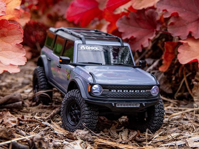Crawler 1/30 Ford Bronco 4X4 RTR SCX30 gris - AXI-2048T2