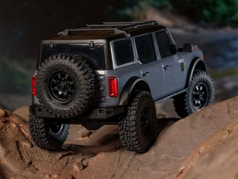 Crawler 1/30 Ford Bronco 4X4 RTR SCX30 gris - AXI-2048T2