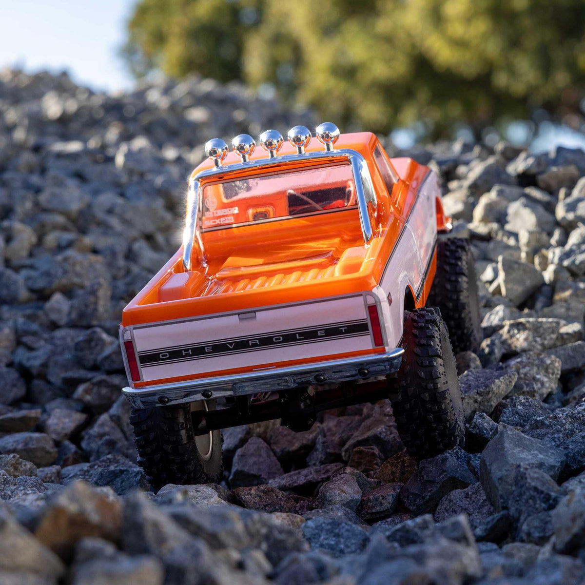 Crawler 1/24 SCX24 1967-1972 Chevrolet C10 4WD 4X4 RTR orange