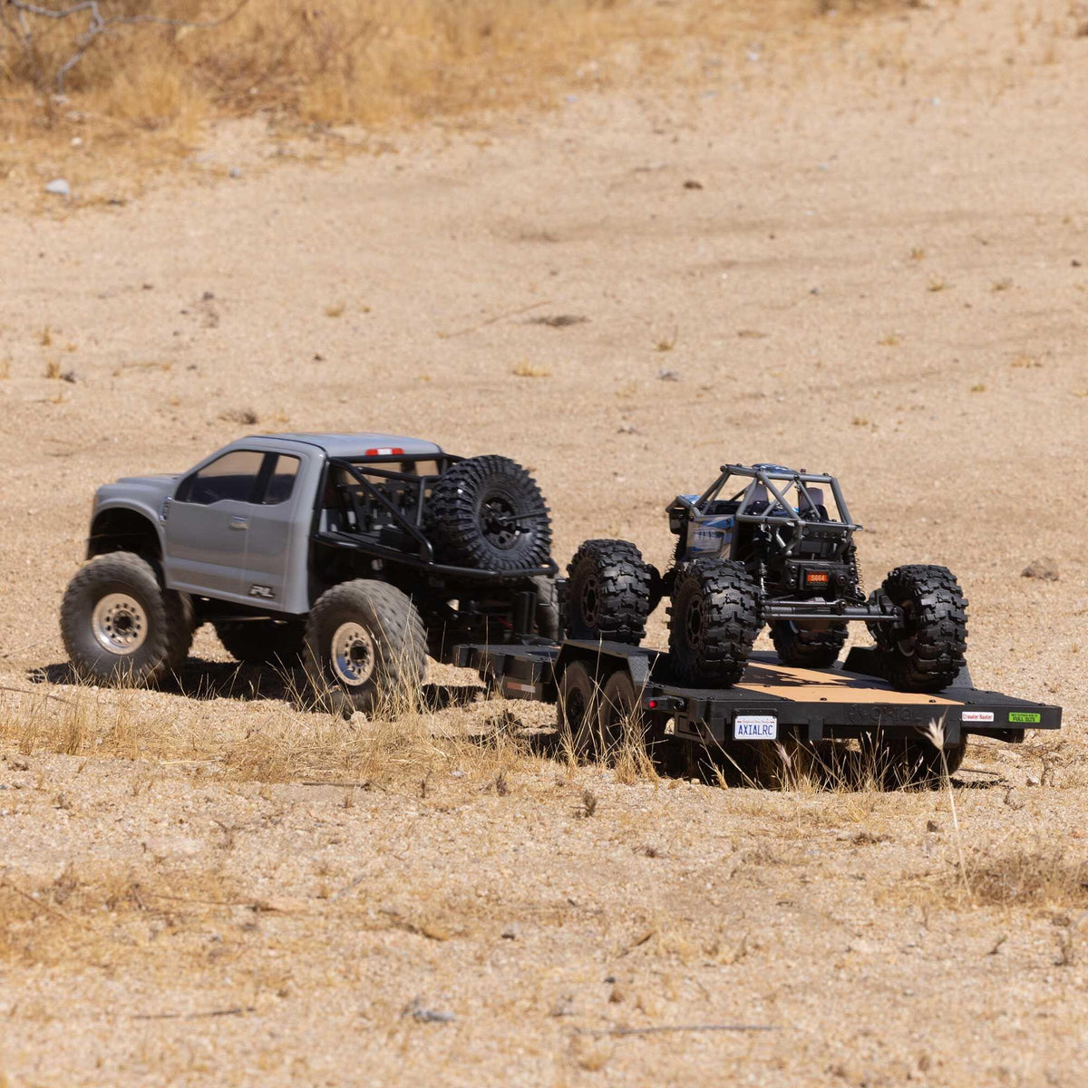 Remorque à plateau Axial 1/10 SCX10 - AXI-3409