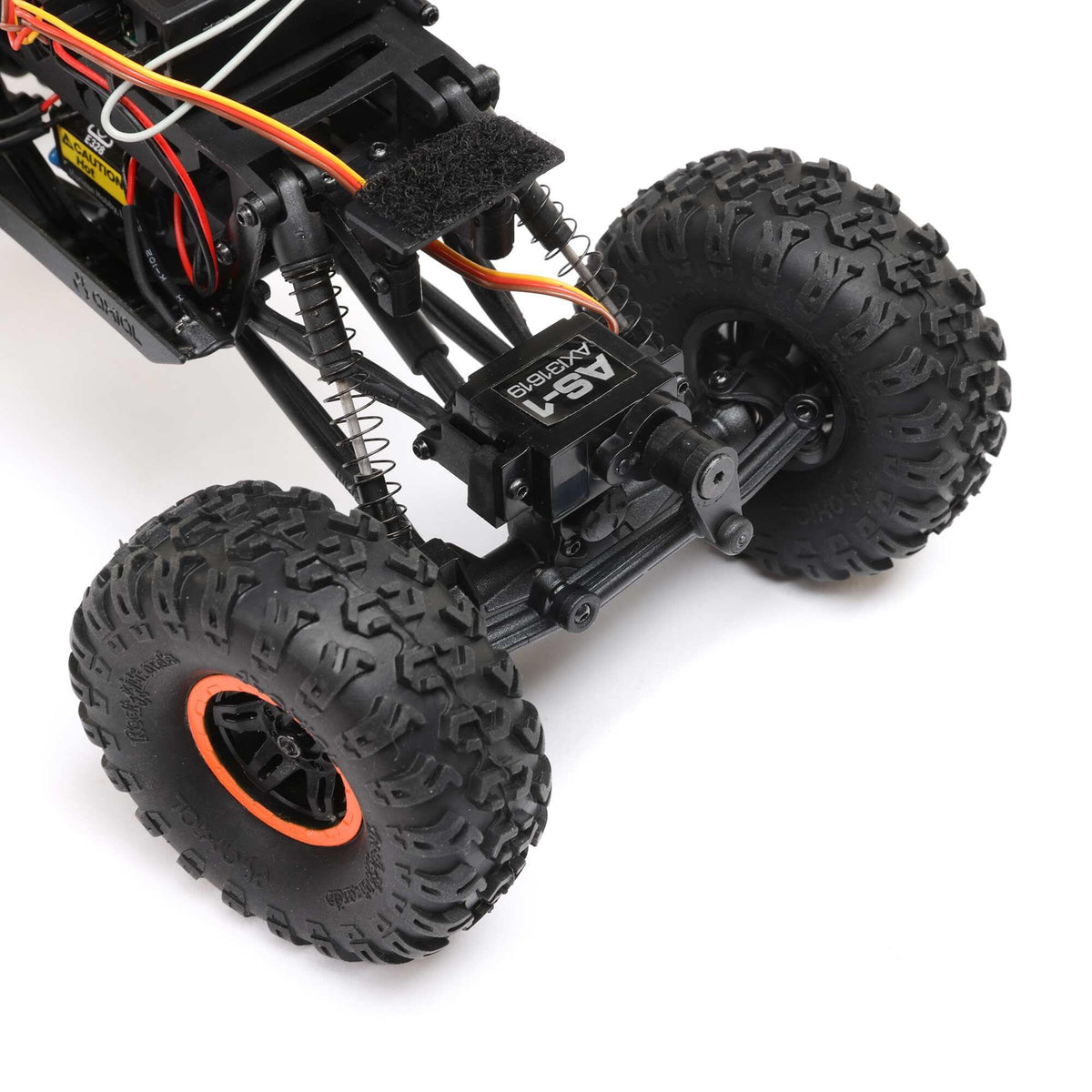 Mini rock crawler tout-terrain 4x4 AX24 XC-1 4WS RTR 1/24 orange - AXI00003T2