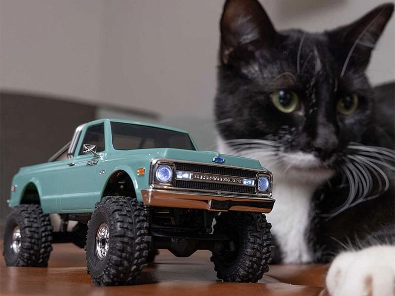 Crawler 1/30 Chevrolet K10 4X4 RTR  Vert AXI-2260T1