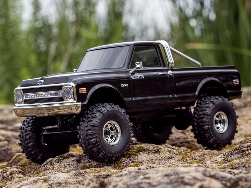 Crawler 1/30 Chevrolet K10 4X4 RTR  noir AXI-2260T2