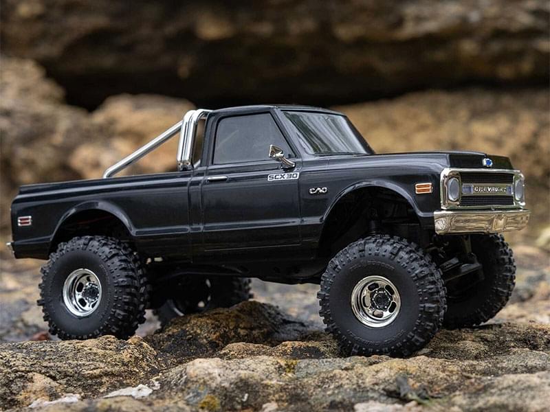 Crawler 1/30 Chevrolet K10 4X4 RTR  noir AXI-2260T2