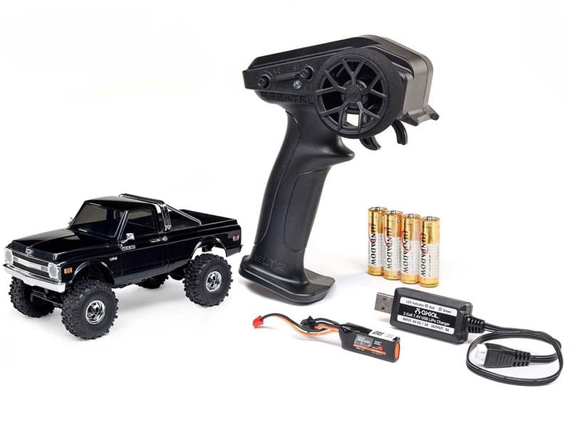 Crawler 1/30 Chevrolet K10 4X4 RTR  noir AXI-2260T2