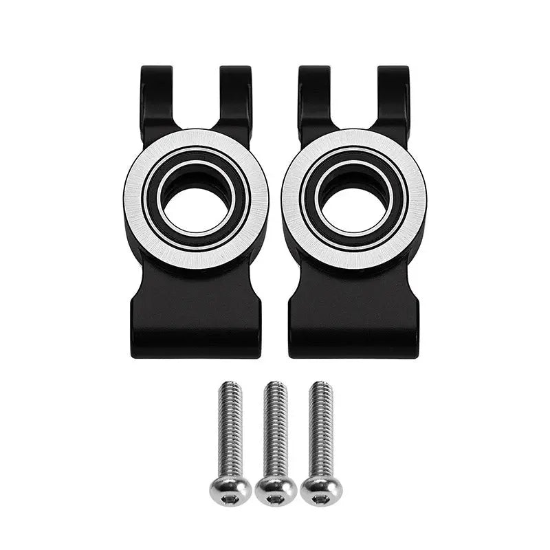 Moyeux arrière en aluminium INJORA pour 1/16 Arrma Mojave Grom - Breizh Modélisme.
