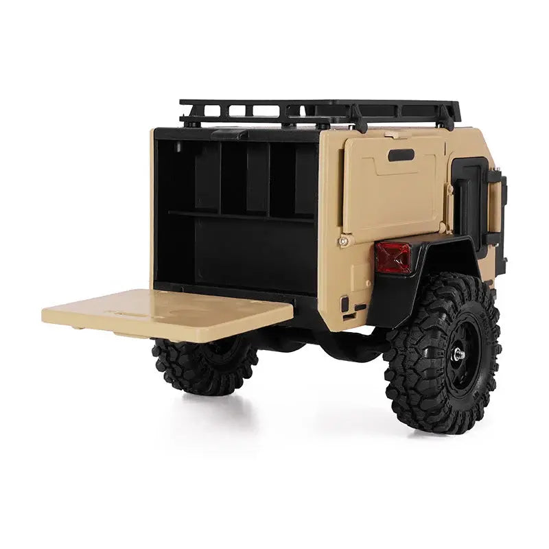 Remorque tout-terrain INJORA pour crawler 1/18 et 1/24 TRX4M SCX24 - DG-TC10YE