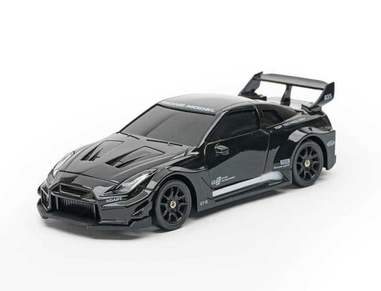 Voiture de drift E-ZEE RC 1/43 avec gyro noire - Breizh Modélisme.
