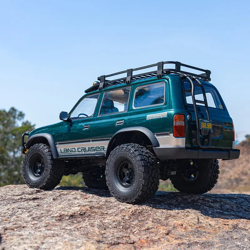 1/10 Toyota Land cruiser 80 FCX10 brushless ARTR kit (RS) vert - FMS11042RS-GN-BL - Breizh Modélisme.