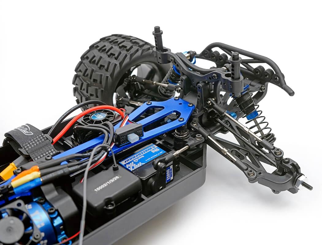 FTX Khaos 1/10 Truggy Tout-Terrain Brushless 3S 4WD – Fushia (FTX5564)