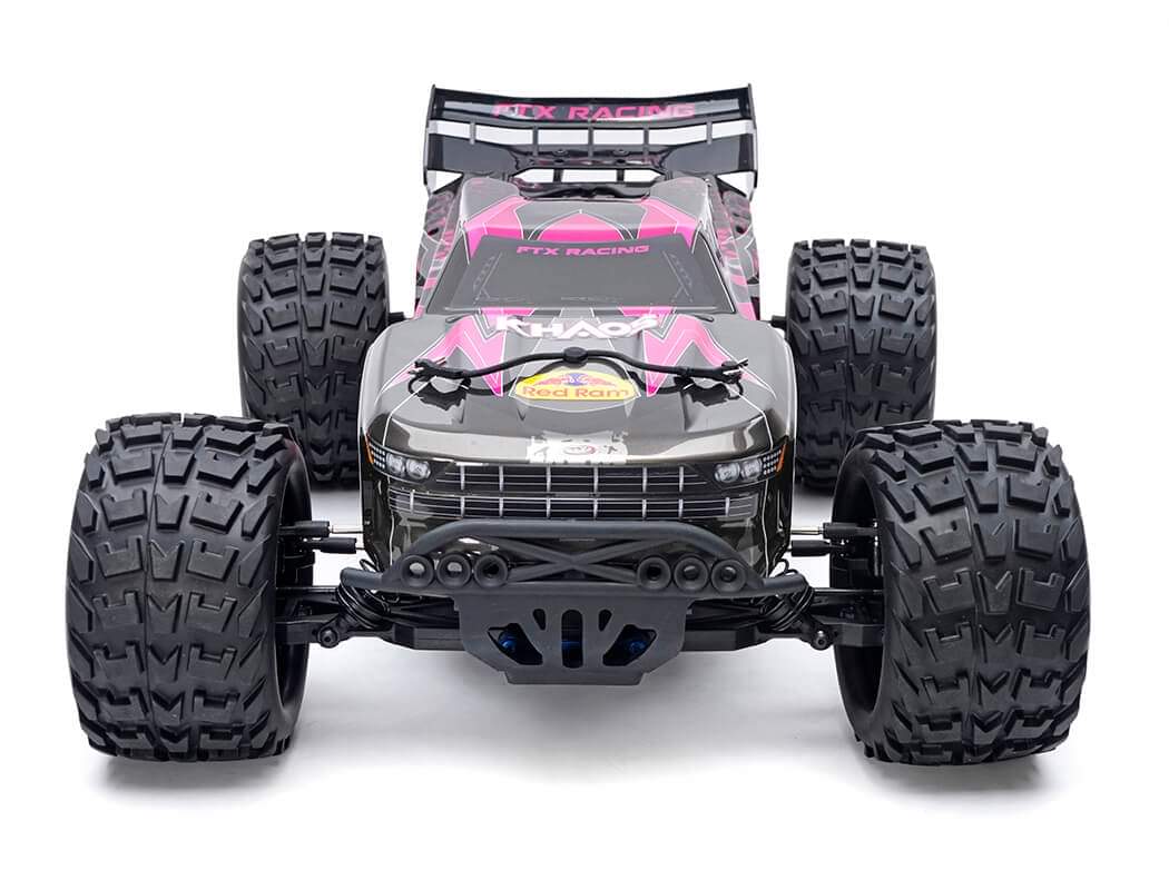 FTX Khaos 1/10 Truggy Tout-Terrain Brushless 3S 4WD – Fushia (FTX5564)